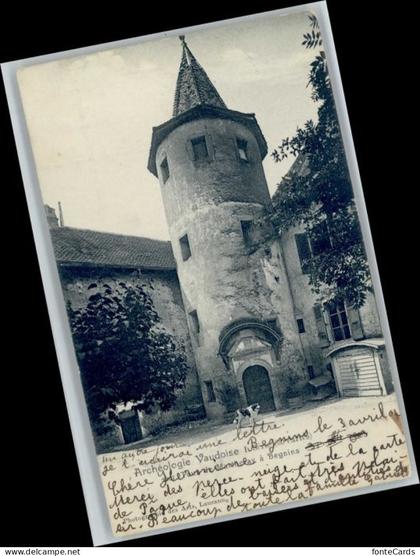 Begnins [Stempelabschlag] Archeologie Vaudoise