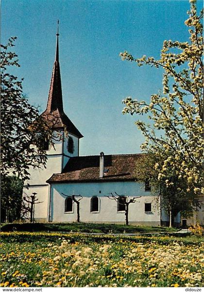Carte Postale - Suisse - VD Vaud - Bercher - L'Eglise - CPM - Carte Neuve - Voir Scans Recto-Verso - Poscard - Carta Pos