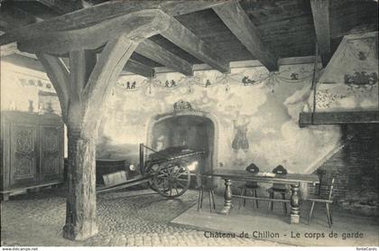 Chillon Chateau corps de garde