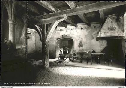 Chillon Chateau Corps de Garde