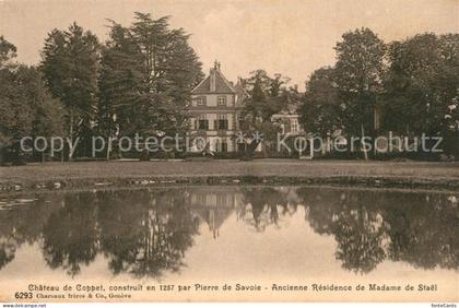 Coppet Chateau de Coppet Ancienne Residence de Madame de Stael