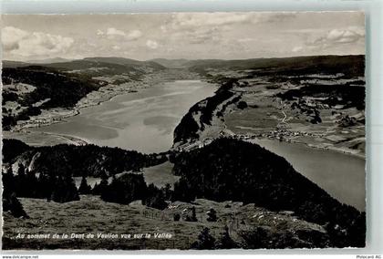 Dent de Vaulion - Au sommet de la Dent de Vaulion vue sur la Vallee - 10389354