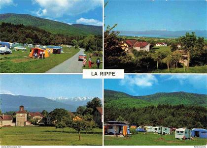 La Rippe Nyon VD Panorama Campingplatz