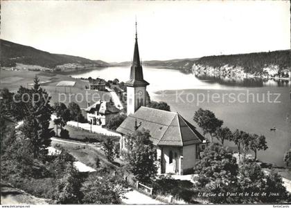 Le Pont VD Eglise et Lac de Joux