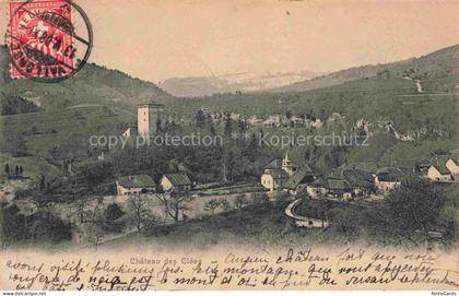 Les Clees ORBE VD Vue panoramique et le château