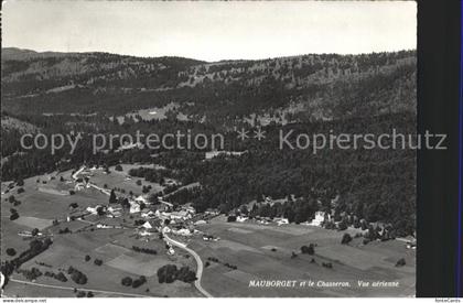 Mauborget et le Chasseron vue aerienne
