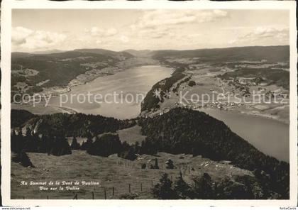 Vaulion Sommet de la Dent de Vaulion Vue sur la Vallee Lac
