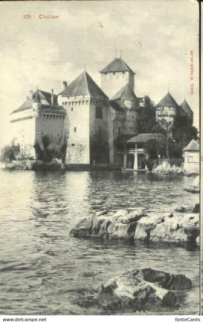Veytaux Schloss Chillon  x 1907