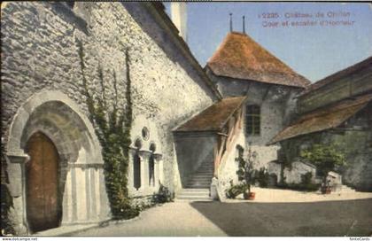 Veytaux Schloss Chillon  x 1910