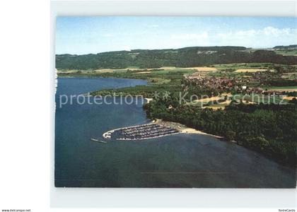 Yvonand Fliegeraufnahme Lac de Neuchtel