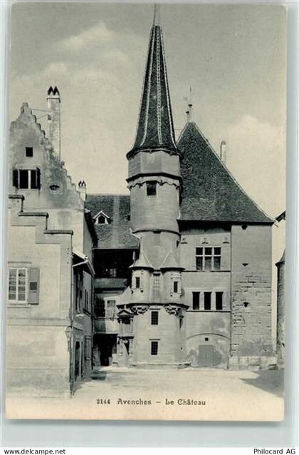 1580 Avenches - Schloss - 10599265