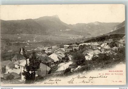 1338 Ballaigues 1902 Lithographie - 10645008