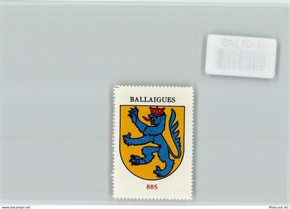 1338 Ballaigues - Vignette Wappen Kaffee Hag ca 1920-1940 Ballaigues - 11101246