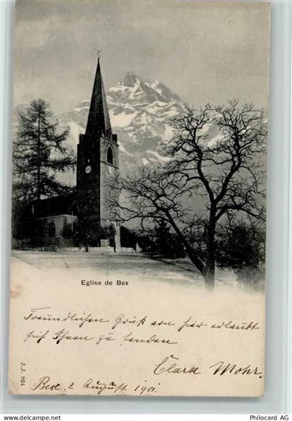 1880 Bex 1901 - Eglise de Bex - 10163193