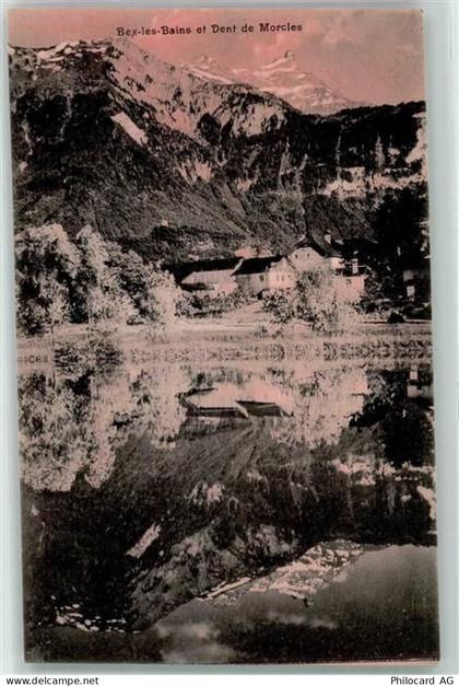 1880 Bex - Bex-les-Bains et Dent de Morcles - 10596350