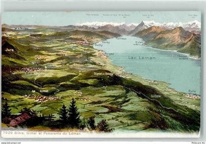 1145 Bière - Vogelschau Lac Leman Gimel - 10599376