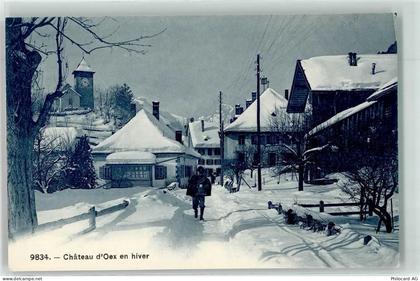 1660 Château-d'Oex - Winter Postbote - 13913475