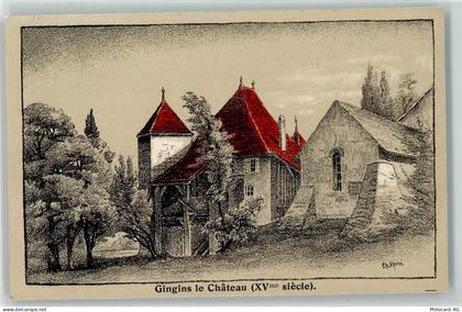 1276 Gingins - Schloss - 10624707