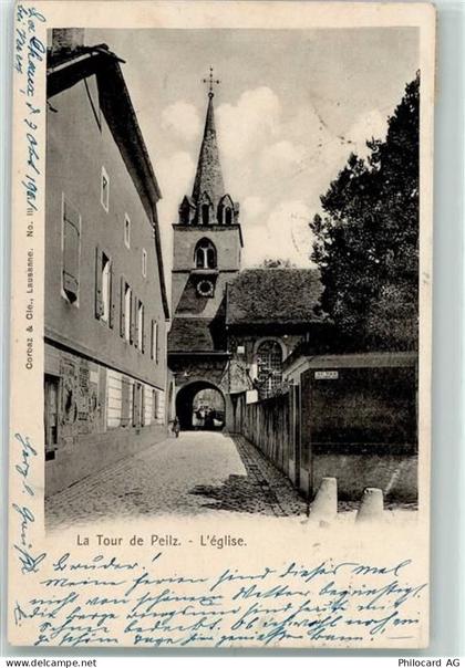 1814 La Tour-de-Peilz 1901 - Léglise - 13124661