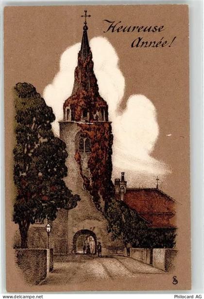 1814 La Tour-de-Peilz Lithographie / Künstlerkarte Kirche - 52020608