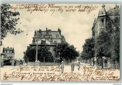 1000 Lausanne Losanna 1904 - Boulevard de Grancy - 13254769