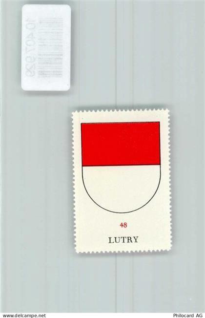 1095 Lutry - Vignette Wappen Kaffee Hag ca 1920-1940 - 10407929