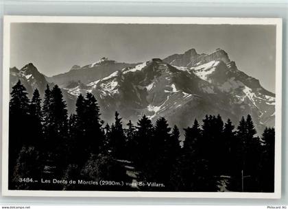 1892 Morcles - Les Dents de Morcles vues de Villars - 11088837