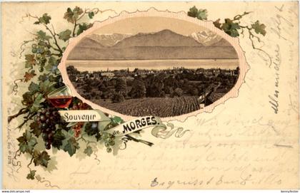 Souvenir de Morges - litho
