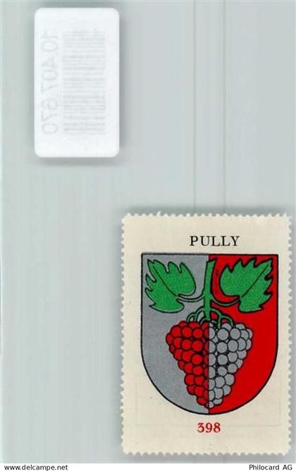 1009 Pully - Vignette Wappen Kaffee Hag 1920-1940 Traube - 10407670