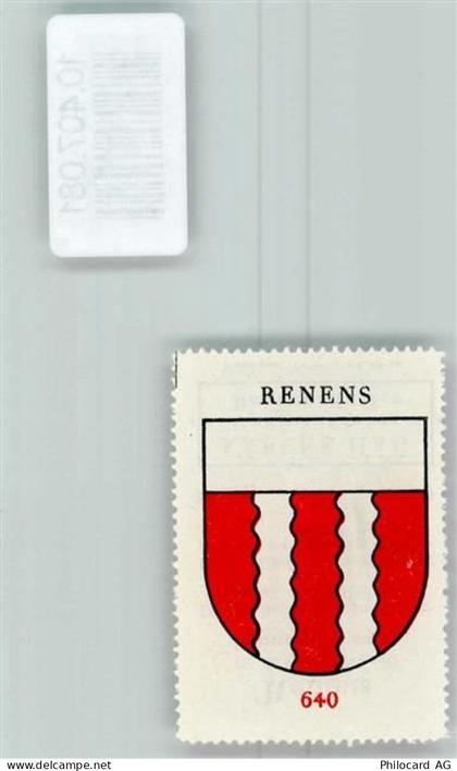 1020 Renens VD - Vignette Wappen Kaffee Hag 1920-1940 - 10407081