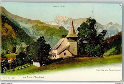 1658 Rossinière Gebrauchsspuren Kapelle Dent de Corjon - 10583522