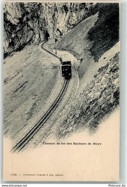 1820 Veytaux - Eisenbahn Rochers de Naye Zahnradbahn - 10593282