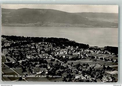 1462 Yvonand 1954 Foto AK Fliegeraufnahme - 38194289