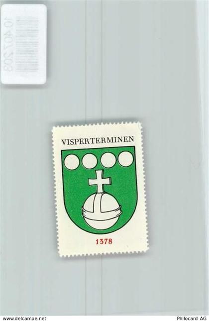 3932 Visperterminen - Vignette Wappen Kaffee Hag 1920-1940 Reichsapfel... - 10407203