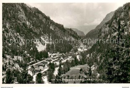 Chatelard Le Saint-Maurice VS Vue generale du Chatelard