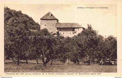 Collombey-le-Grand Collombey-Muraz VS Chateau d'Arbignon a Collombey