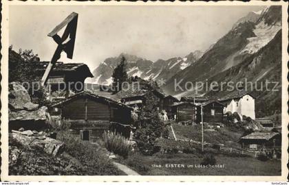 Eisten im Loetschental Kreuz Alpen