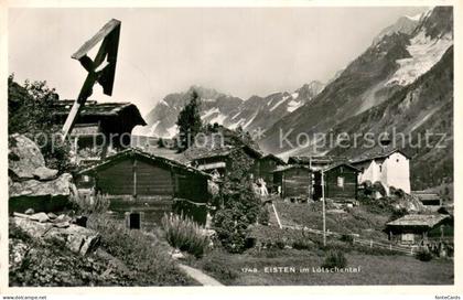 Eisten im Loetschental mit Schienhorn