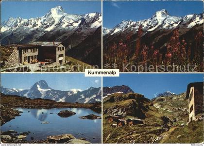 Ferden Kummenalp Loetschenpass Loetschental Bergsee Walliser Alpen