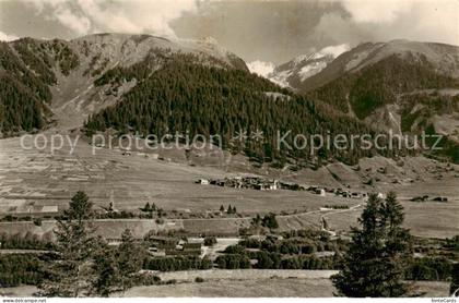 Gluringen VS im Goms mit Blick auf Galmlhorn und Firrenhorn