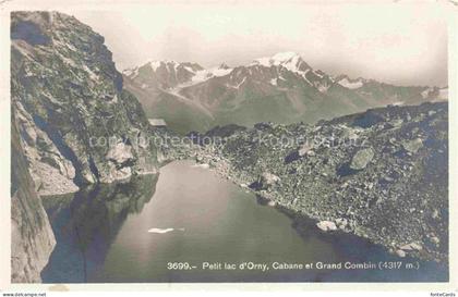 Grand Combin de Grafeneire 4314 Chanrion VS Petit-lac-d Orny Cabane-d Orny Grand