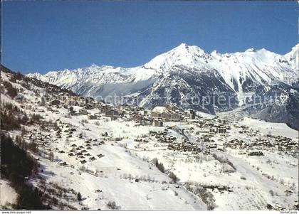Haute-Nendaz Fliegeraufnahme