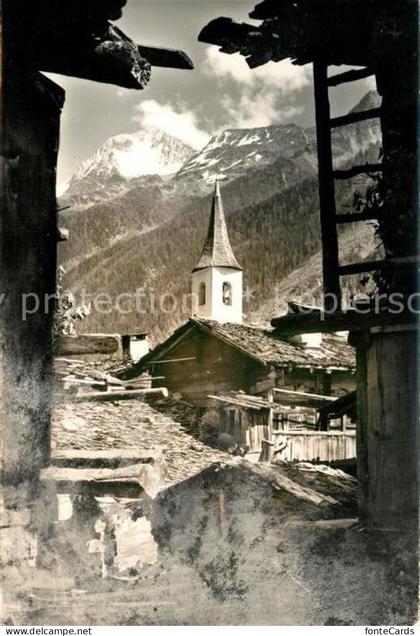 Kippel Kirche Bietschhorn