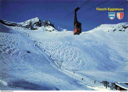 Kuehboden 2220m Fiesch VS Gondelbahn Fiesch Eggishorn