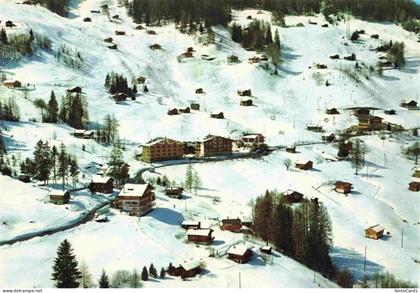 Les Mayens de Riddes Centre de la Station d'hivers vue aérienne