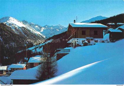 Les Mayens de Riddes Vue panoramique en hiver