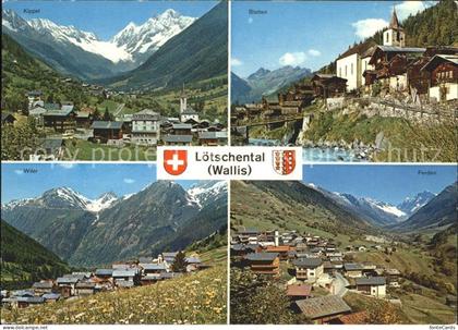 Loetschental Wiler Ferden Blatten Kippel