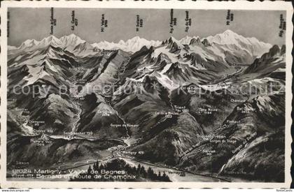 Martigny VS Vallee de Bagnes St. Bernard Chamonix