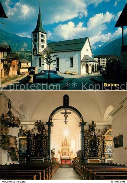 Naters Pfarrkirche Sankt Maurizius