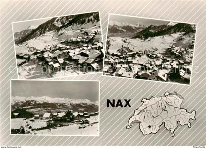Nax-sur-Sion VS Vue aerienne